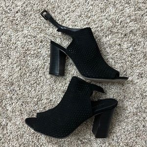 Madden Girl Becky-c heels/booties, black, size 6.5